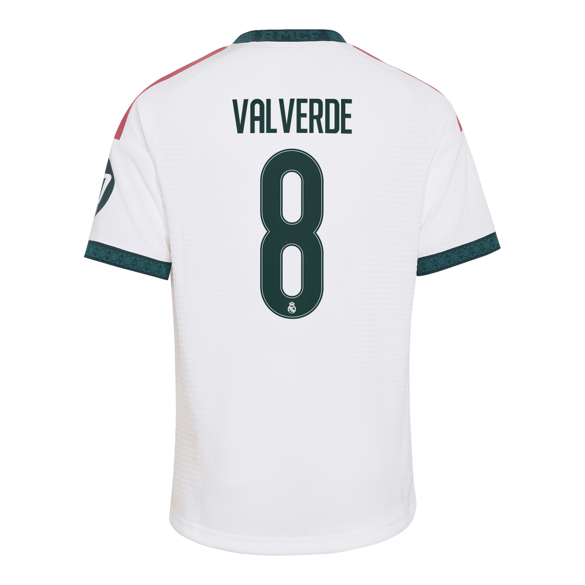 [SJH] Federico Valverde Real Madrid Youth 2026/27 Home Replica Jersey - White