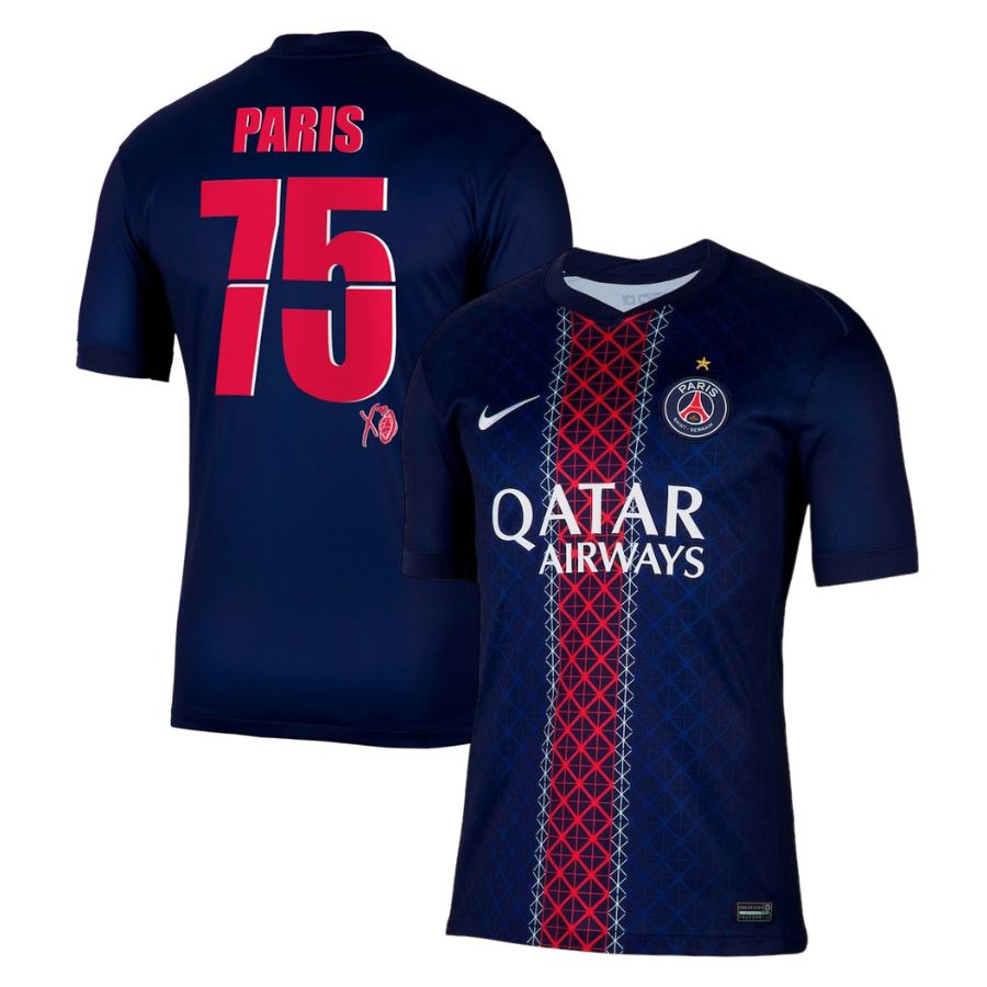 PSG Match Quality 2025/26 Collection Collector x XO 75 Paris Soccer Jersey