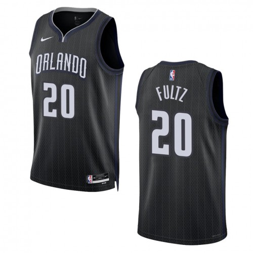 Orlando Orlando Magic #20 Markelle Fultz Unisex Nike Black 2022-23 Swingman Jersey ¨C City Edition Mens