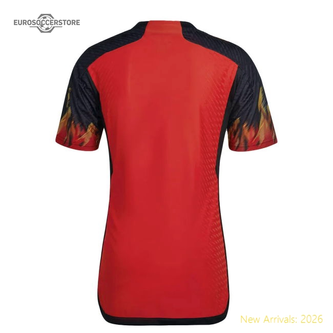Top Belgium 2022-2023 Official Home Shirt Modern Comfort