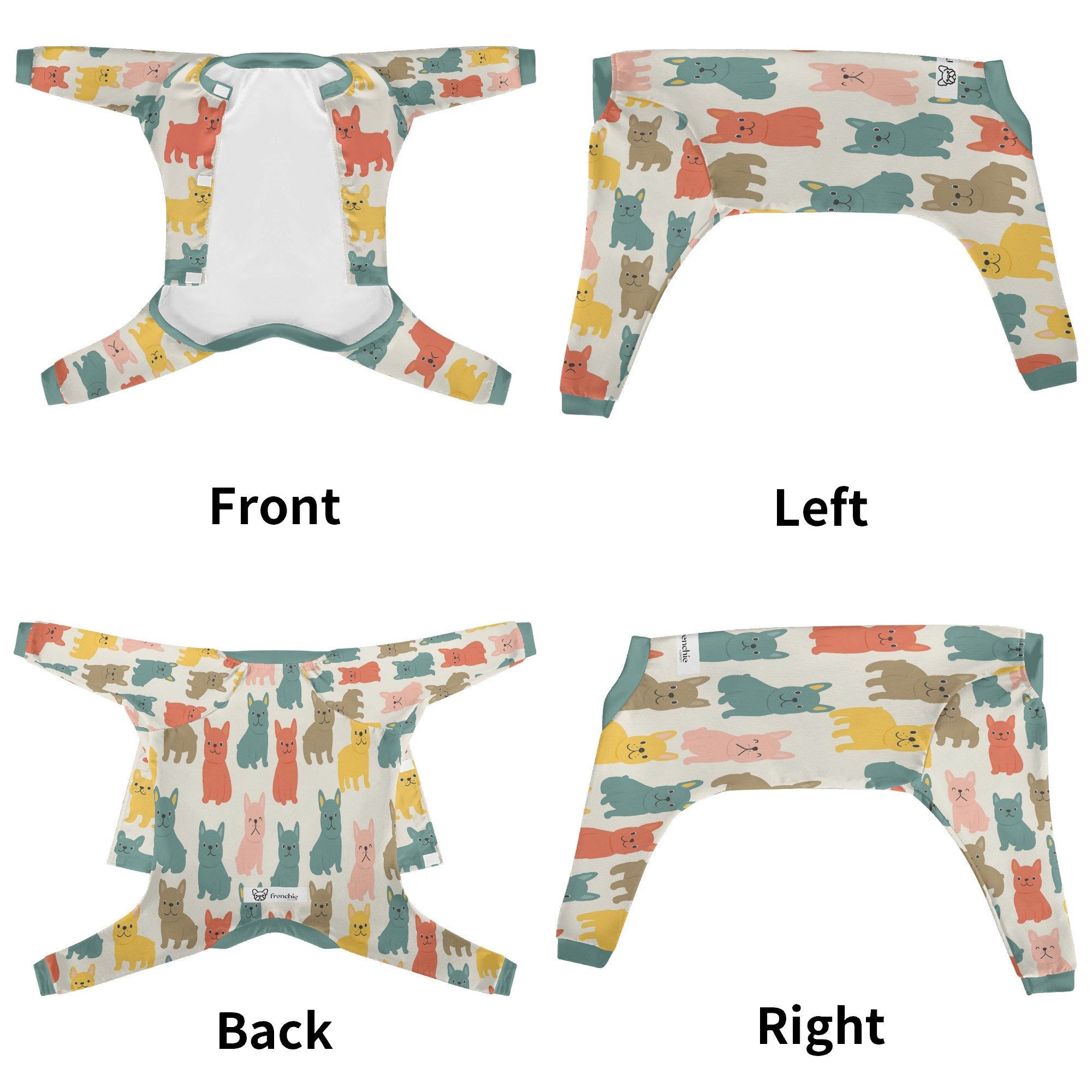 Street-Ready Ghost - Matching Pajama Set For Frenchie Lovers for Ever...