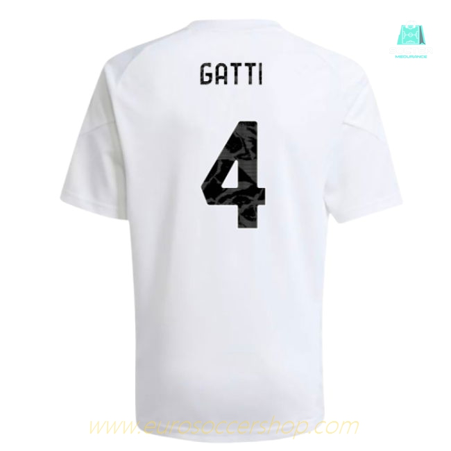 2025-2026 Juventus Training Shirt (White) - Kids (Gatti 4)