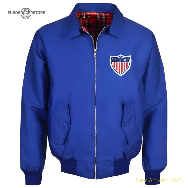 Usmnt Royal Harrington Jacket - 7-time Concacaf Gold Cup Winners