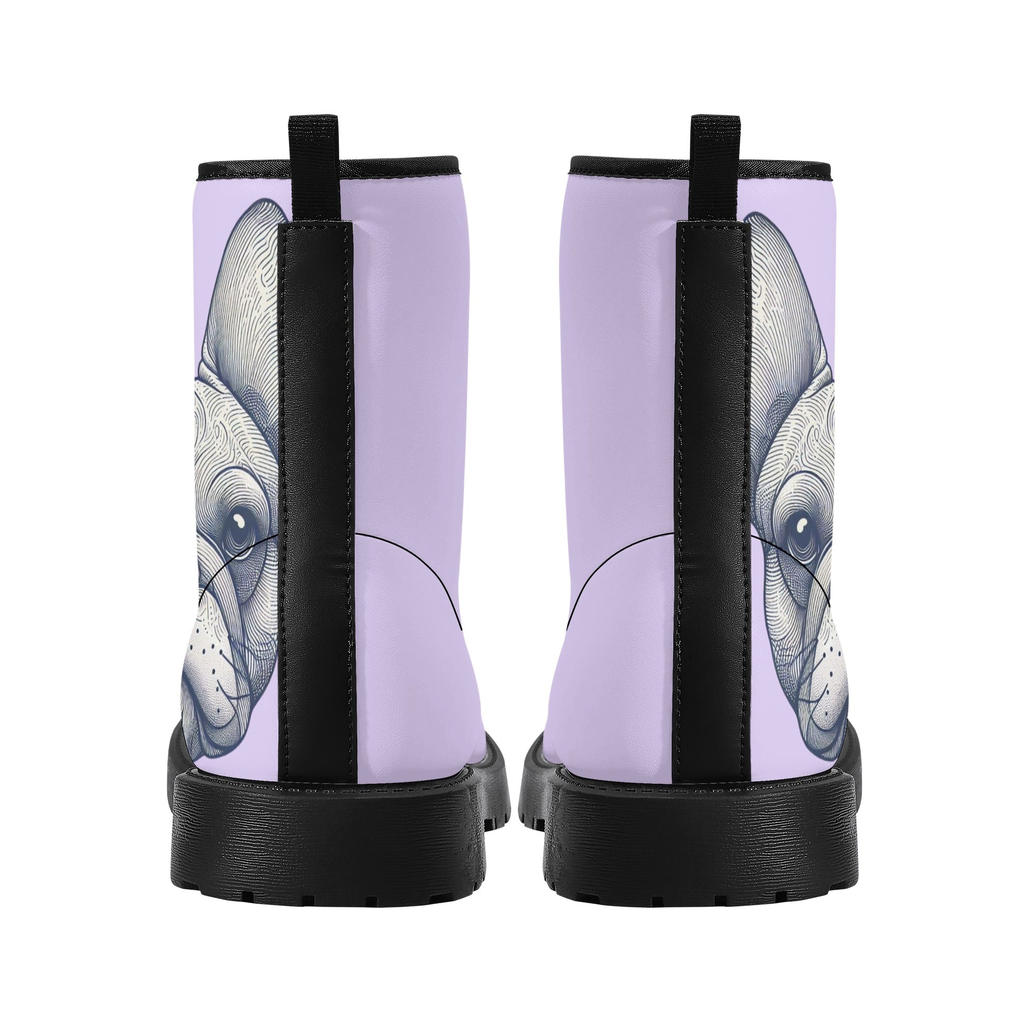 French Bulldog Ginger Leather Boots Useful Frenchie Gear