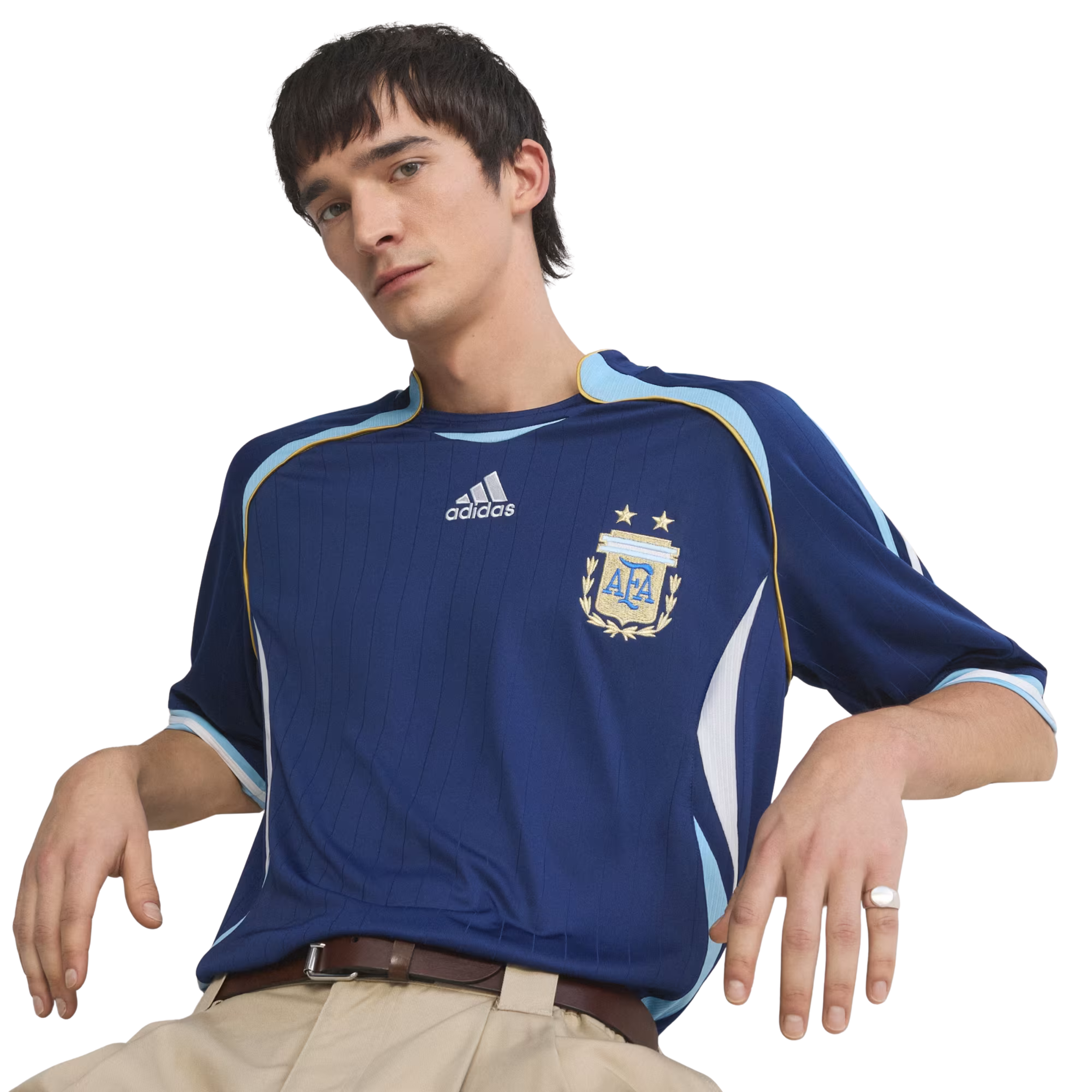 Argentina National Team 2006-2007 Season Away Jersey –  Match Day Version S