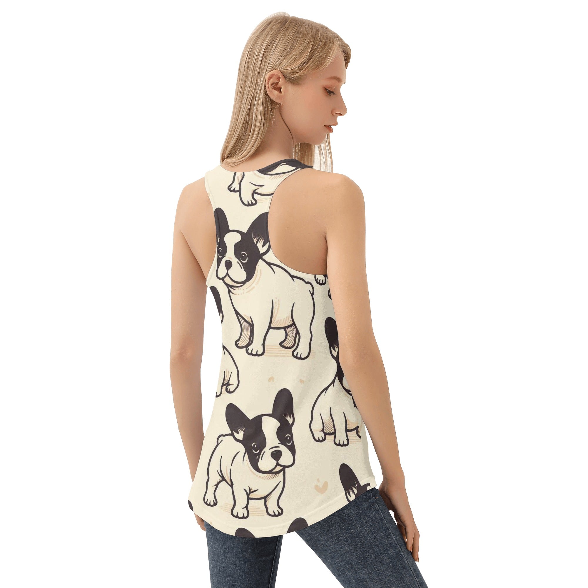 French Bulldog Lover Nala Women Tank Tops Everyday Casual Wear