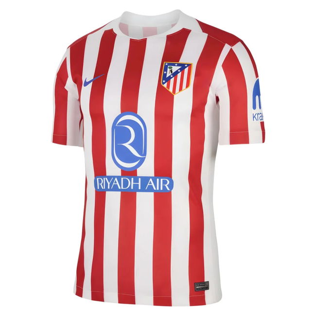 2025-2026 Atletico Madrid Home Football Shirt UV Protection