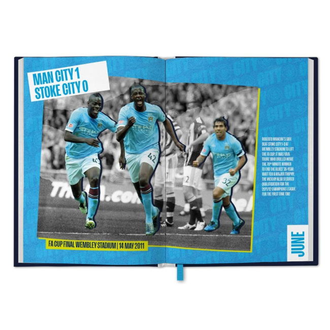 Diary 2026 Manchester City Iconic Club Classic Kit - 2025-2026