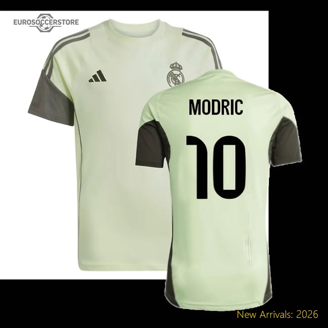 Kid-approved Football Team Kids Modric Jersey 2025-2026 Quick-dry