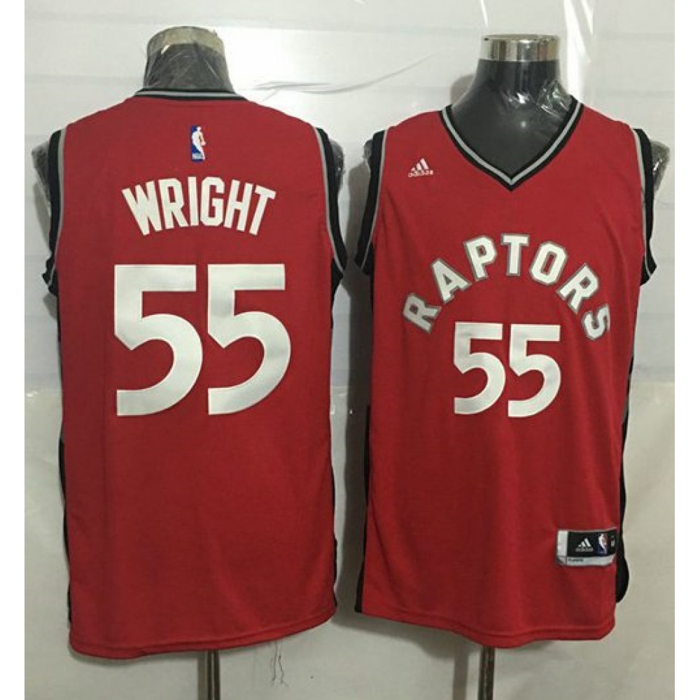 Limited Edition Men's Toronto Raptors #55 Delon Red Basketball Jersey