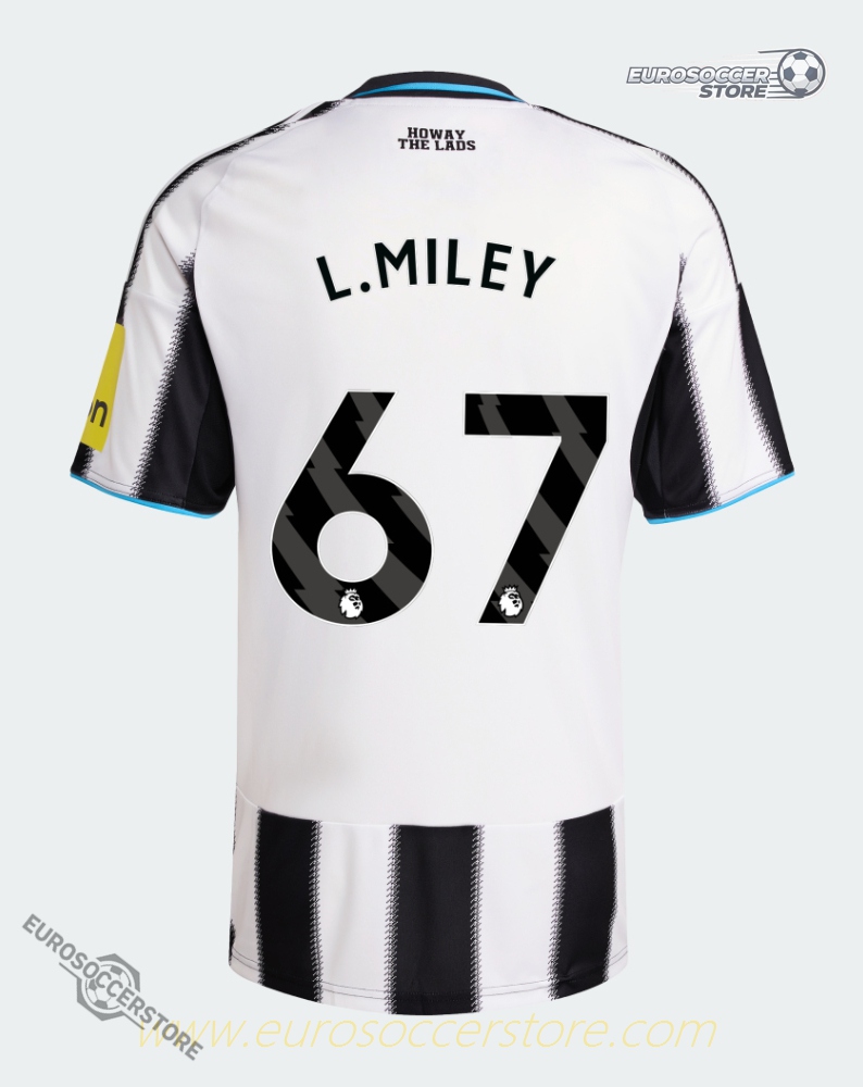 Newcastle United 25-26 Home Jersey L.MILEY 67