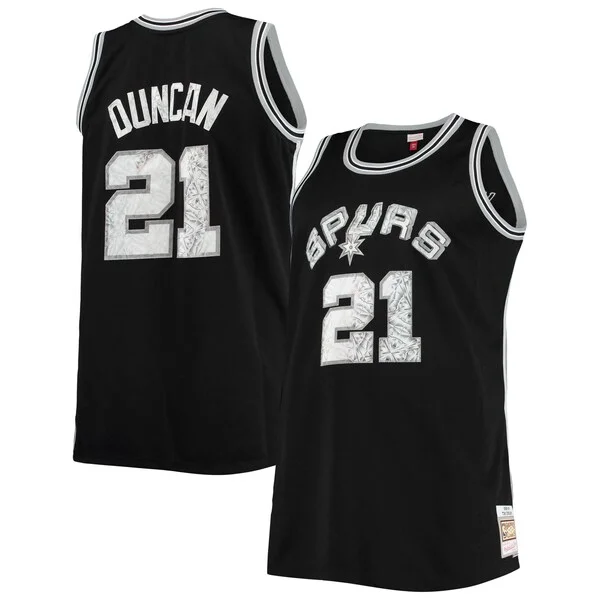 All-Star Tim Duncan SAS Swingman Jersey - Black - Licensed Product