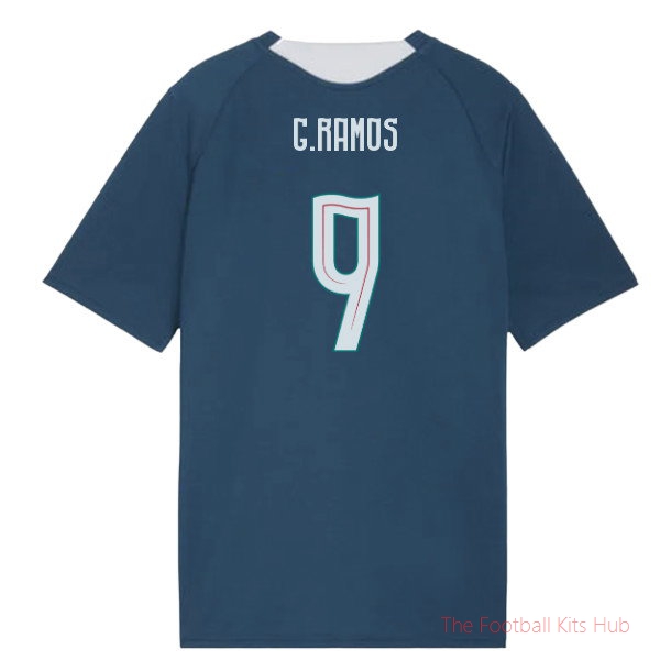 2026-2027 Portugal Training Jersey (Ocean Tropic) - Kids (G.Ramos 9)