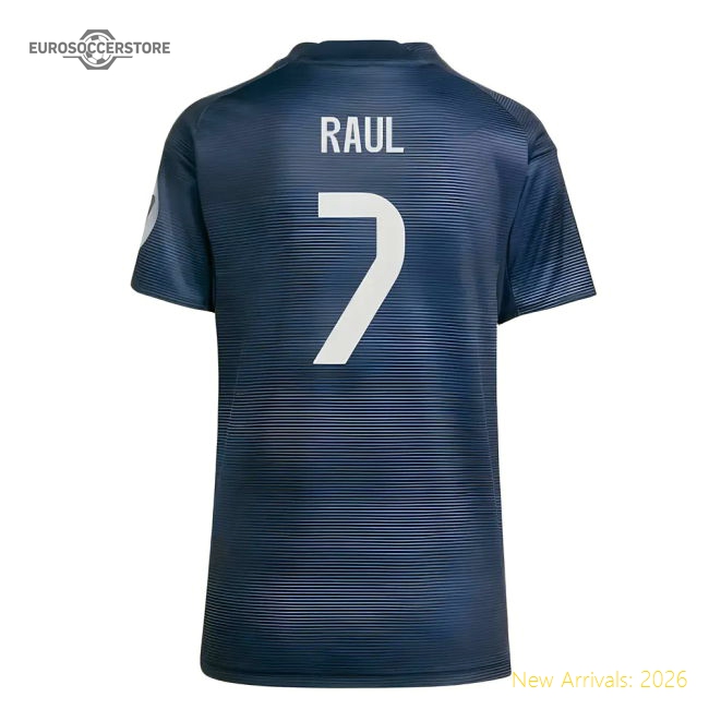 2025-2026 Real Madrid Authentic Second Jersey (womens) (raul 7)