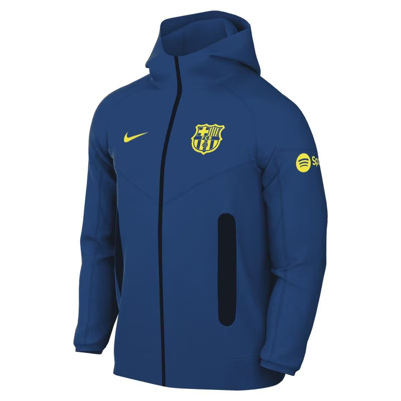 Barcelona Tech Fleece 2025-2026 UCL Home Jersey – Authentic Shirt