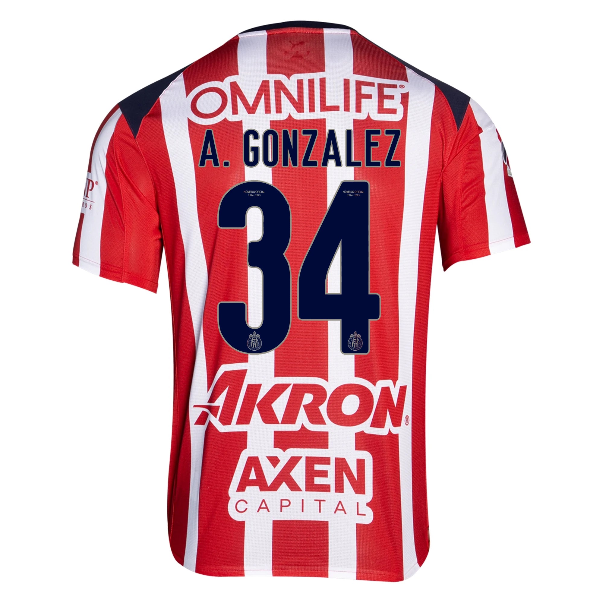 Chivas de Guadalajara Guadalajara 2025-2026 UCL Home Jersey – Authentic Shirt