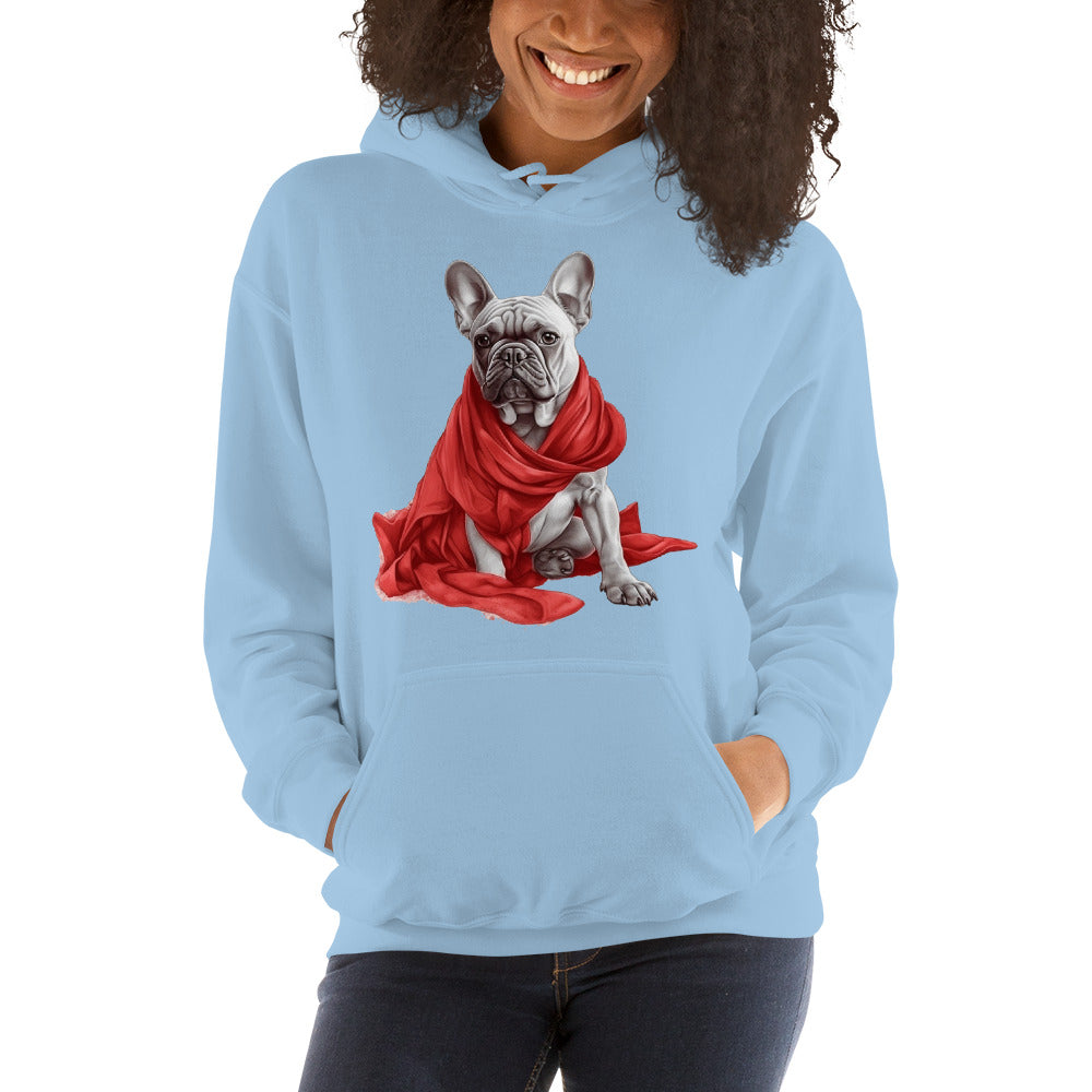 Premium Frenchie Enthusiast Unisex Hoodie - Snug & Trendsetting Outfi...