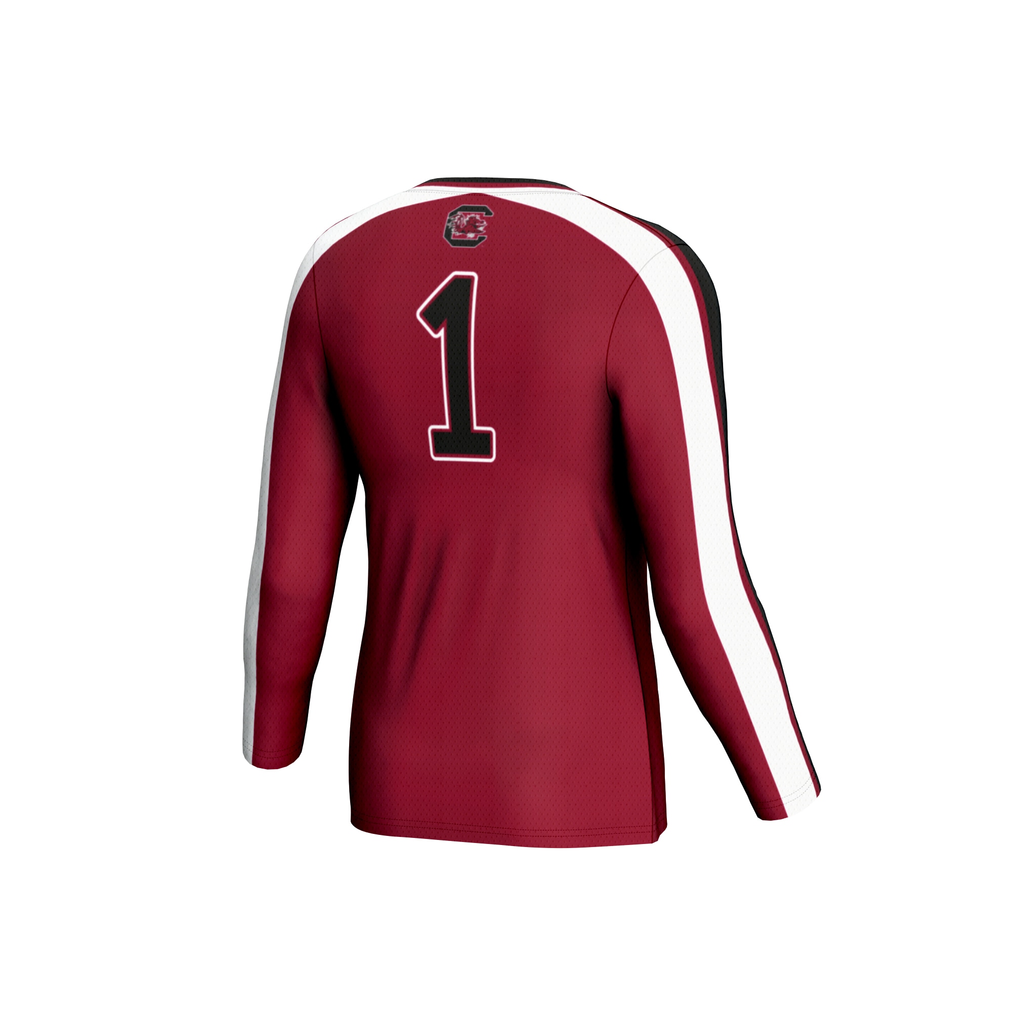 [NJP] South Carolina Gamecocks GameDay Greats Youth #1 Lightweight Volleyball Fashion Jersey - Garnet