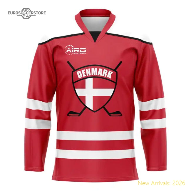 Premium Denmark 2024-2025 Home Shirt - Breathability Classic