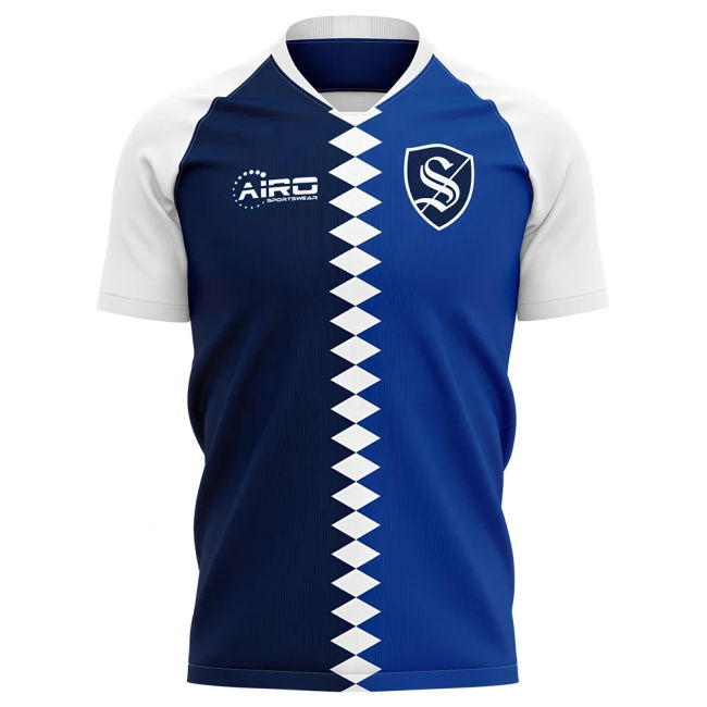 2025-2026 Strasbourg Home - durable retro t-shirt v3.136