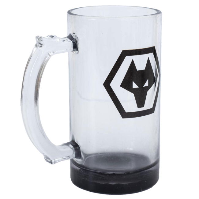 Men's Wolverhampton Wanderers FC Stein Glass Tankard