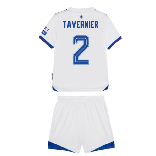 2025-2026 Rangers Premium Away Away Tavernier 2 - Vintage Shock
