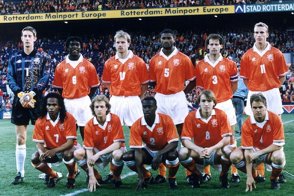 Advanced Fabric 1996 Netherlands Home Retro Soccer Jersey Shirt