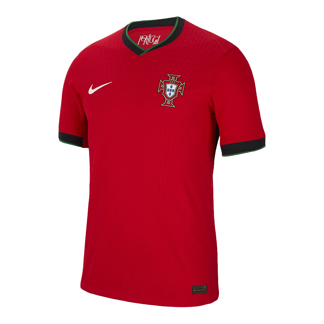 Portugal RONALDO #7 Home Match Jersey Euro 2024 Authentic Kit