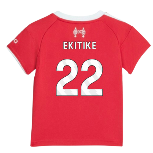 Ekitike 22 Liverpool Iconic Club Vintage Shirt - 2025-2026 (Baby)