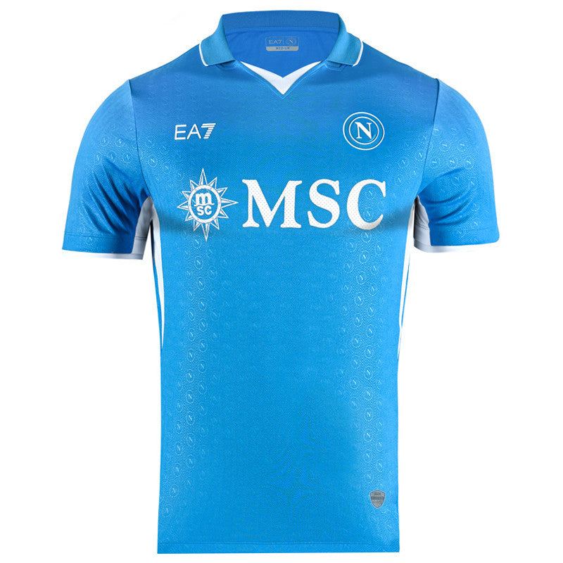 Player Verison SSC Napoli 2024/25 Campioni d¡¯Italia Home Match ShirtA
