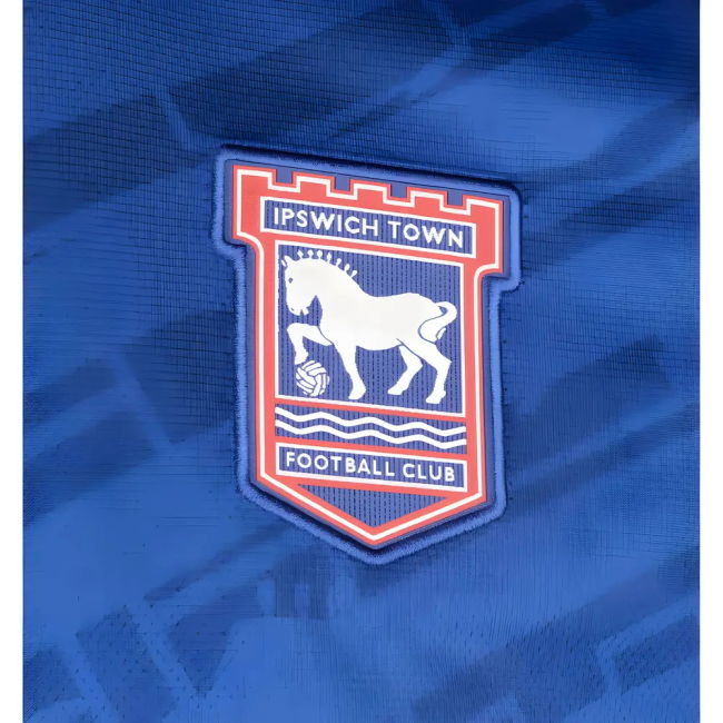 Authentic Ipswich Match Quality New Release Soccer Jersey