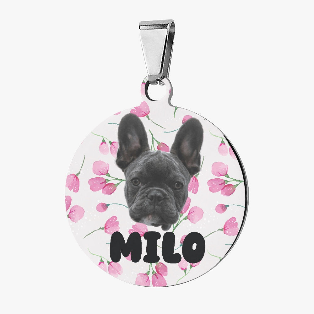 Maple - Custom Double-Sided French Bulldog Tag