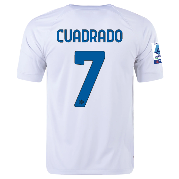 Inter Milan Cuadrado 2023-2024 UCL Away Jersey – Authentic Shirt