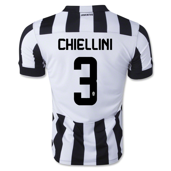Juventus 1415 CHIELLINI 3 Home Shirt - Official Replica 17319