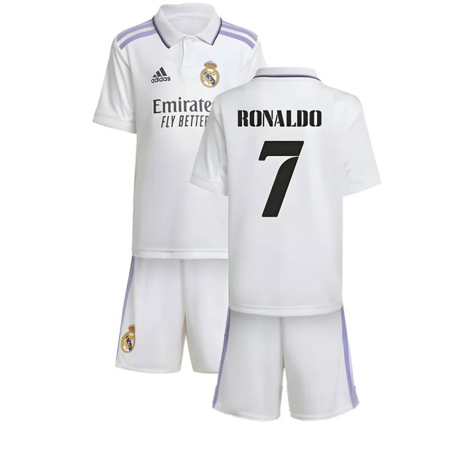 Real Madrid 2022-2023 Kit (RONALDO 7) | Durable | Authentic