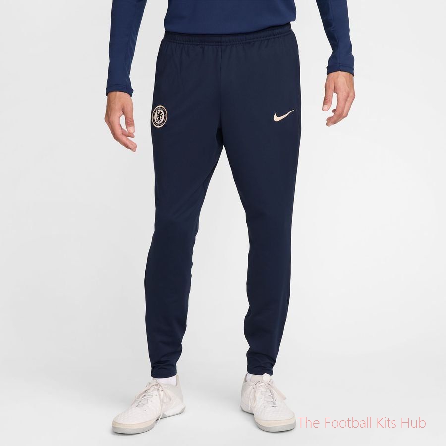 Chelsea Training Trousers Dri-FIT Strike - Obsidian/Photo Blue/Guava Ice