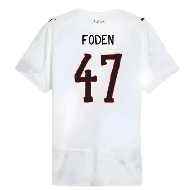 2025-20 Manchester City Home Jersey Foden #47 M S Kids
