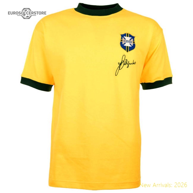 Elite Football Brazil Jersey - Lightweight Vintage Timeless