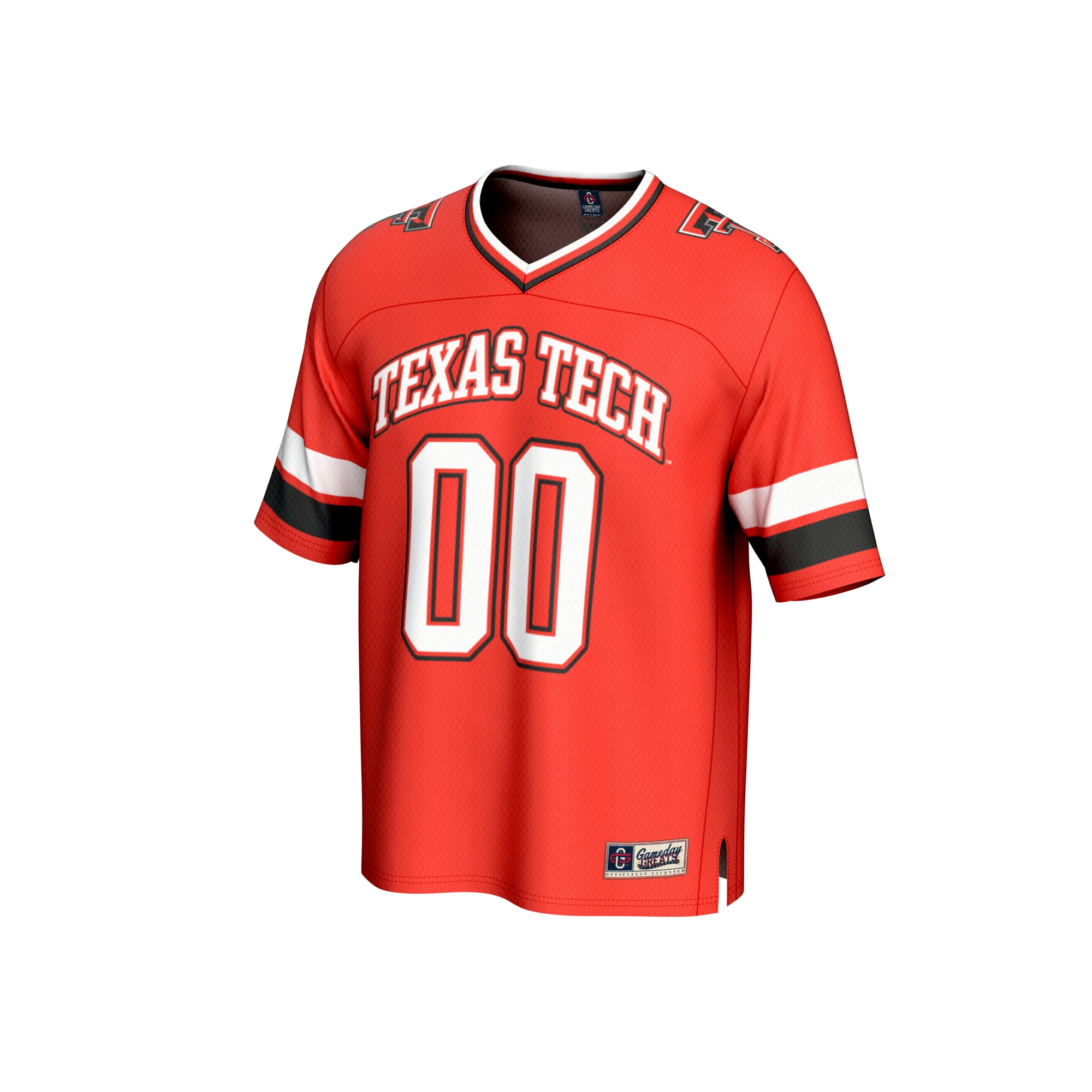 Texas Tech Red Raiders GameDay Greats Unisex NIL Pick-A-Player Lightweight Collegiate Football Fashion Jersey - Red