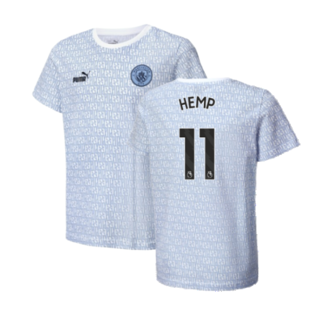 Man City 2024-20 Home Football Shirt Hemp (11) L M
