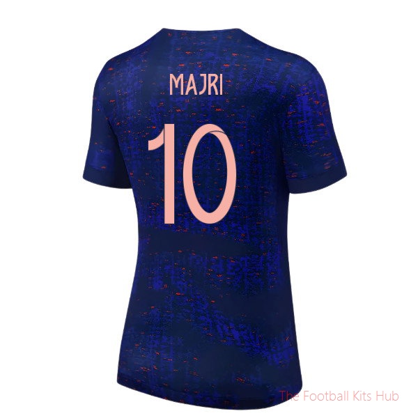 2025 France Womens Team Home Shirt (Unisex) - Ladies (Majri 10)