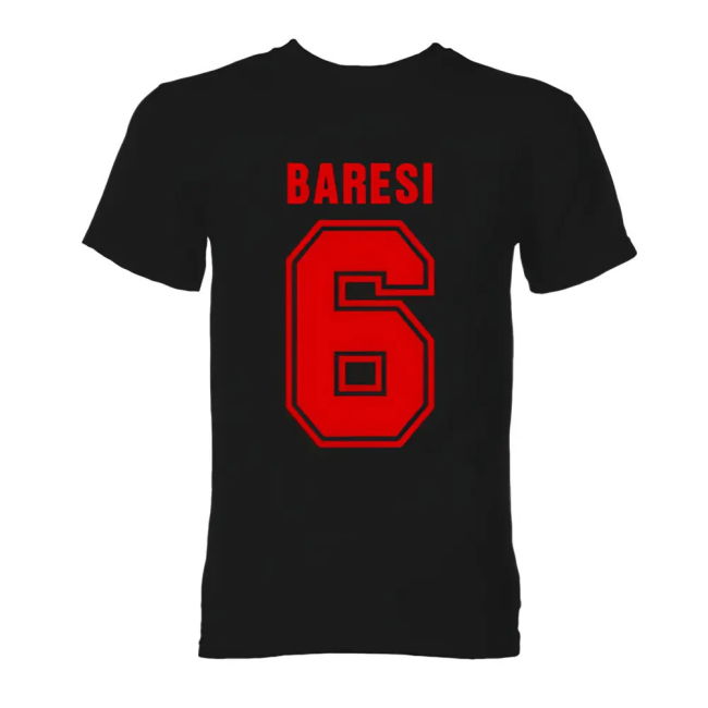 Franco Baresi AC Milan Hero official style T-Shirt (Adult