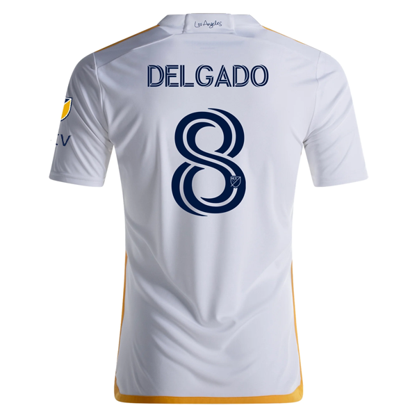 LA Galaxy Delgado 2024-2025 UCL Home Jersey – Authentic Shirt