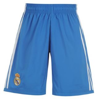 13-14 Real Madrid Away Blue Soccer Jersey KitShirtShorts - Official