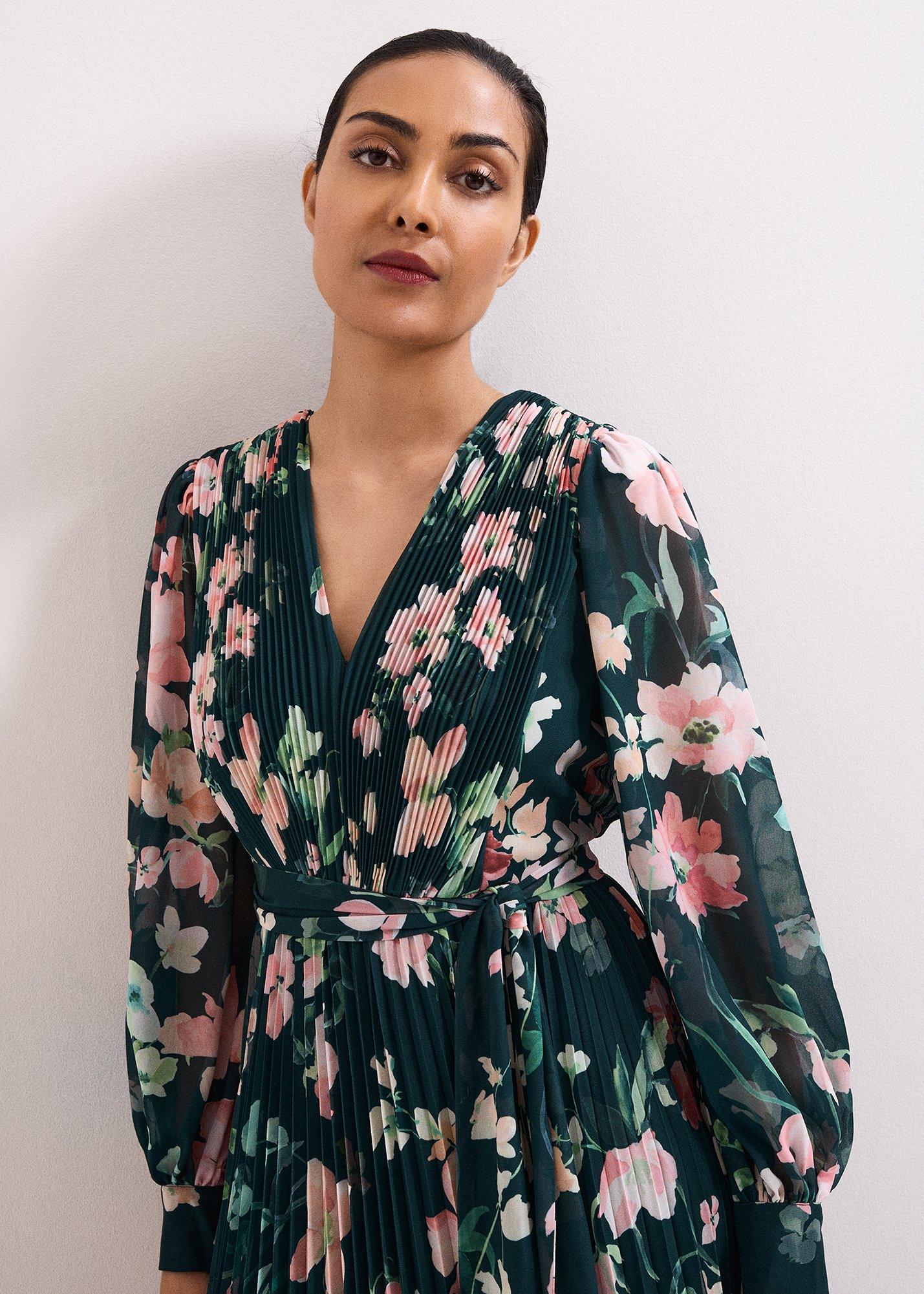 Petite Rosa Floral Maxi Dress