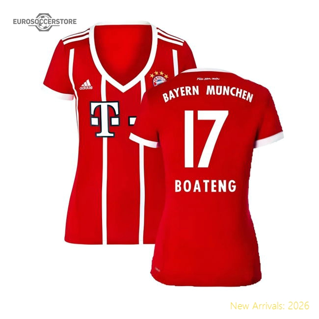 Outstanding Bayern Munich 2017-18 Womens Main Jersey (xl) ((excelle