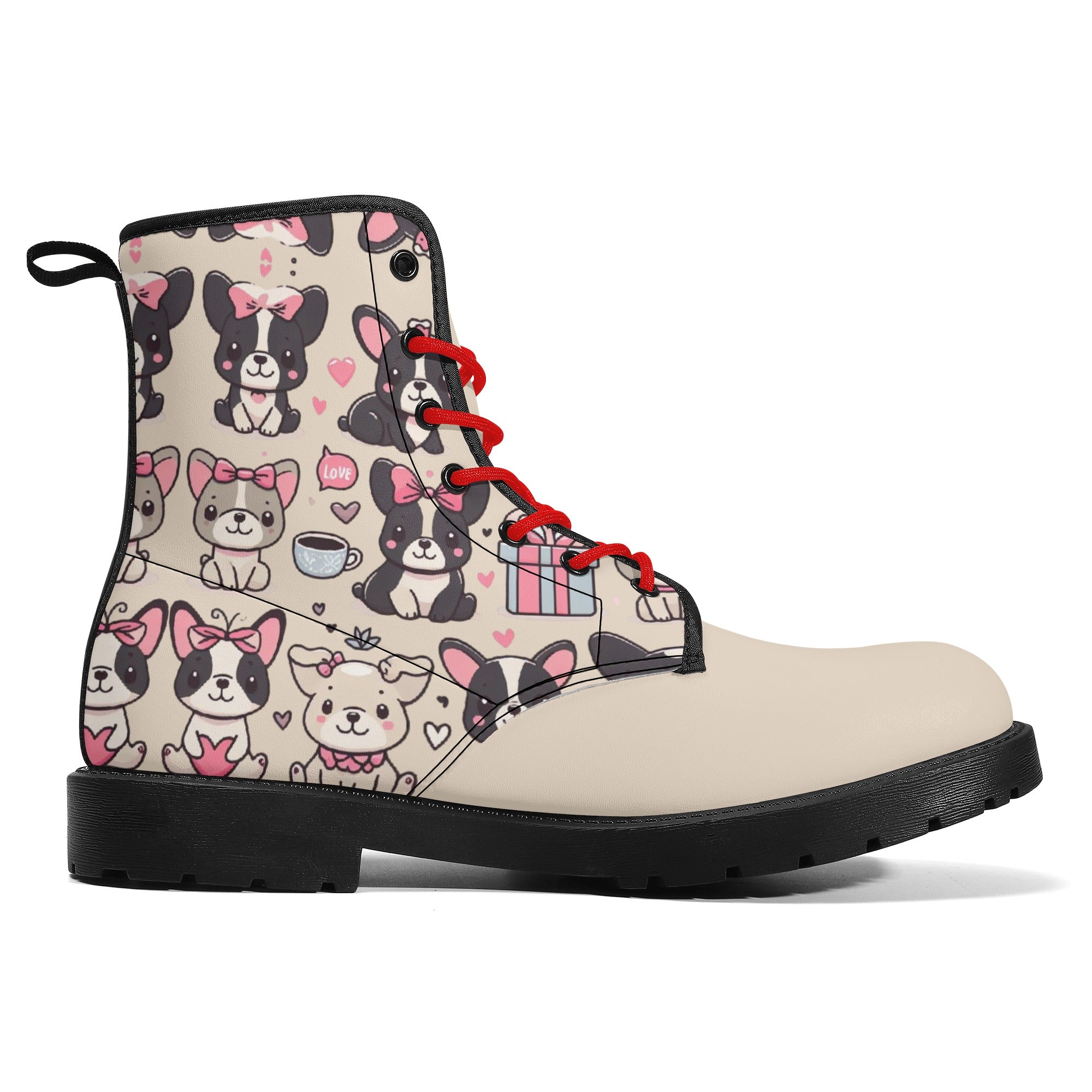 Hazel - Casual Leather Boots Pet Owner Apparel | Comfy Fit