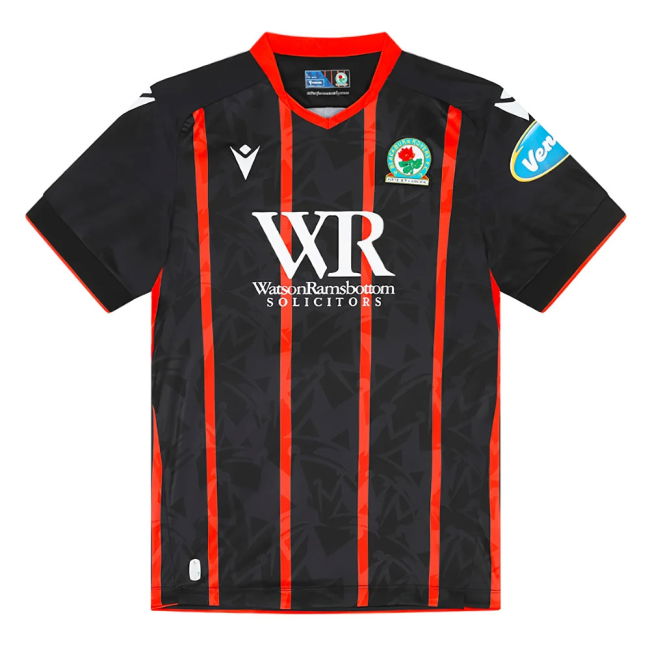 2024-20 Blackburn Authentic Away Soccer Jersey L S