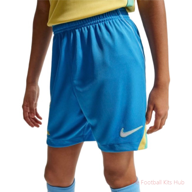 Premium Replica Matchday Brazil 2026-2027 Home Shorts (Kids)