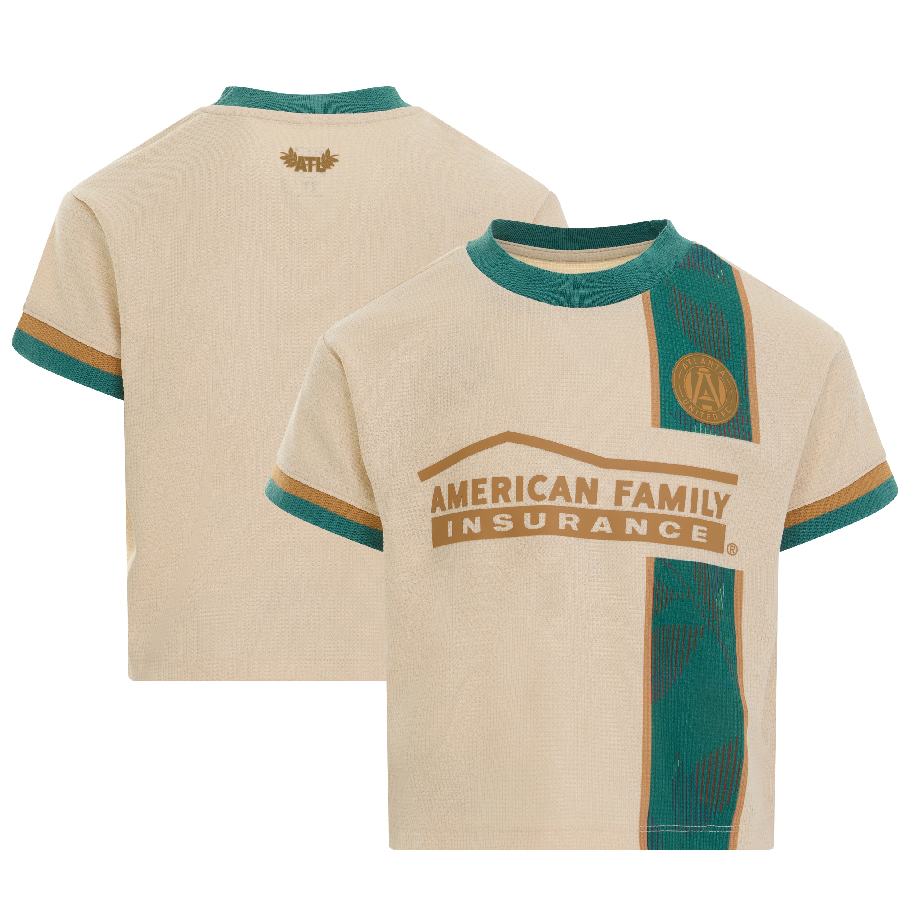[SJH] Atlanta United FC Toddler 2026 Spirit of '96 Replica Jersey - Tan
